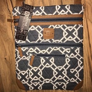 printed purse